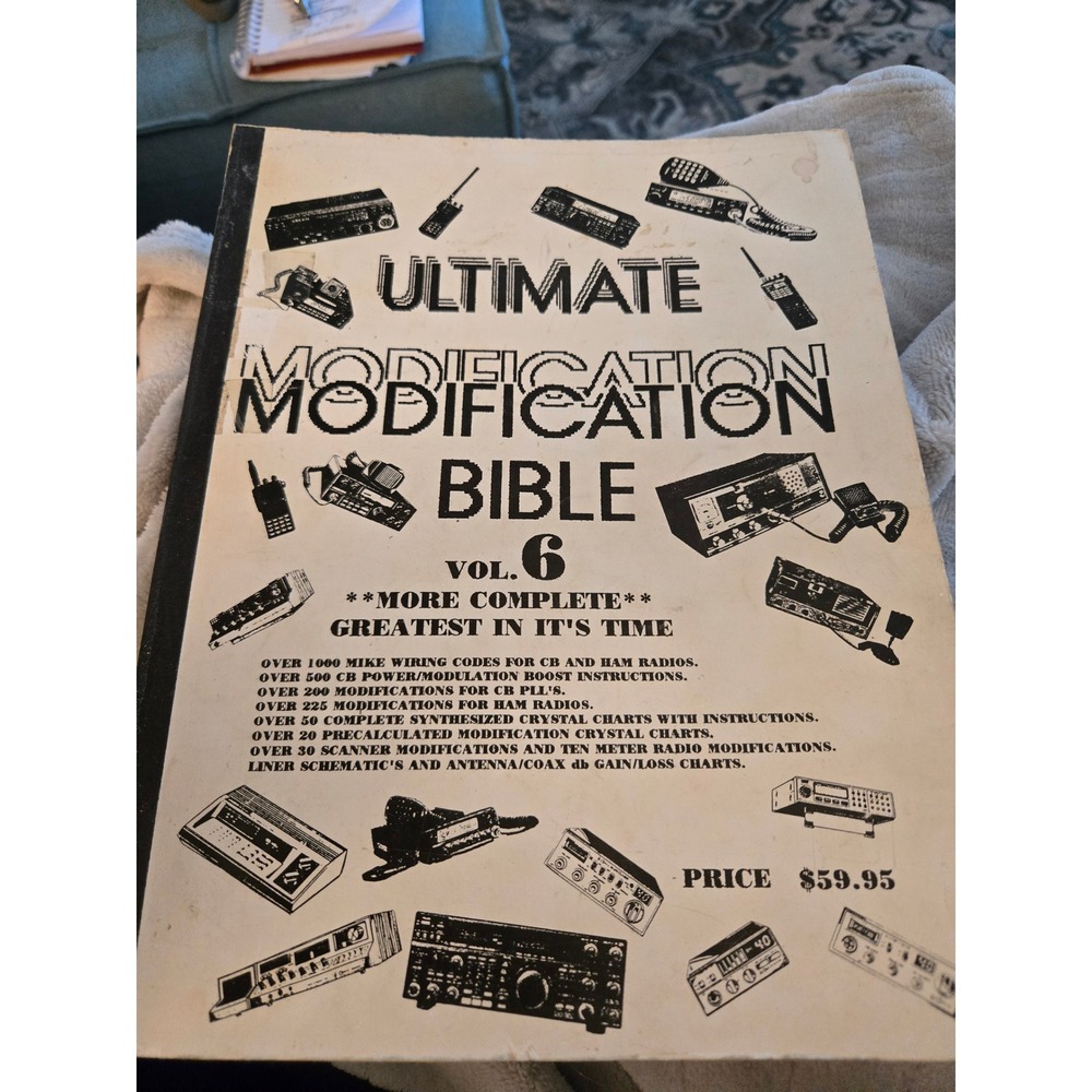 Ultimate Modification Bible Vol 6 CB Ham Radio Wiring Codes Manual Vintage